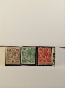 Malta  #  49-51  MH