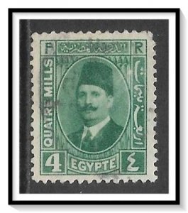 Egypt #134 King Fuad Used