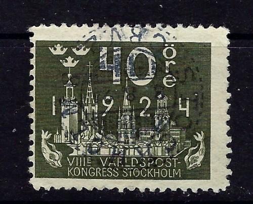 Sweden 204 Used 1924 UPU Anniv 