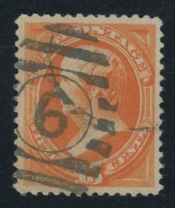 USA 189 - 15 cent Webster Secret Mark - XF Used & Sound