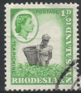 Rhodesia and Nyasaland Scott No. 158