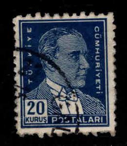 TURKEY Scott 1029 Used stamp