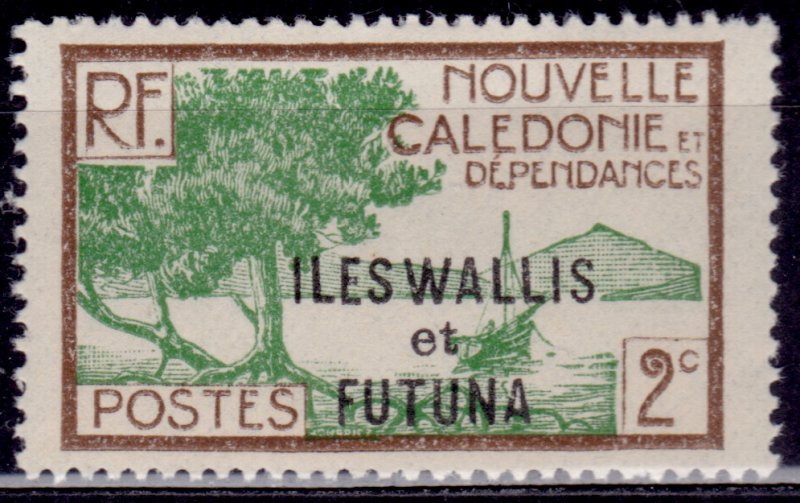 Wallis and Futuna, 1930-38, 2c, sc#44, MLH