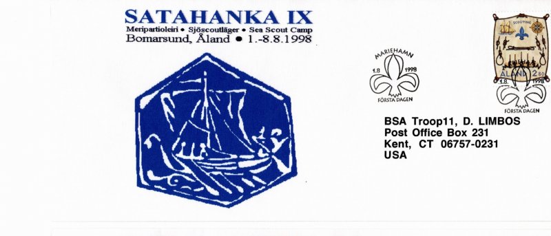 Aland 1998 Sc 148 Commemorative FDC-6