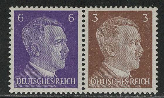 Germany Scott # 510, 507, mint hr, se-tenant, Mi# W149