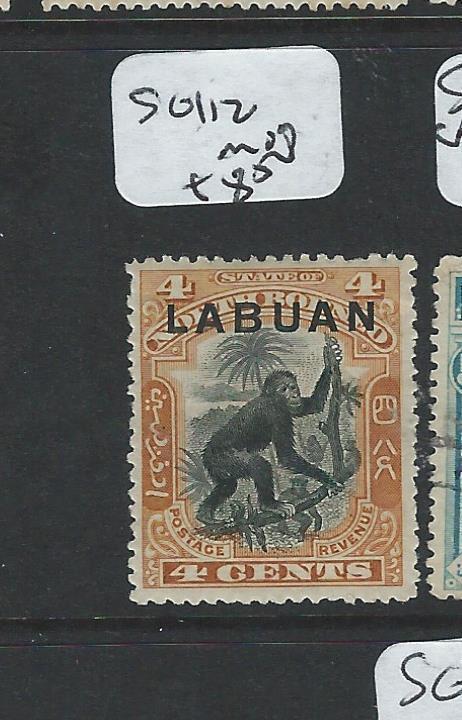 LABUAN  (P2201B) 4C MONKEY  SG 112  MOG