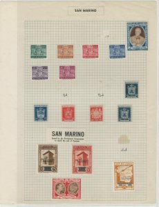 San Marino Stamps Ref: R6274