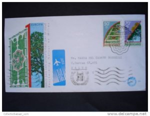 URUGUAY FDC COVER topic Europa cept