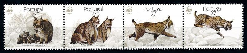 [66334] Portugal 1987 WWF Wild Animals Mammals Lynx  MNH