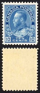 Canada SG253 10c Blue (Dry) Very Fine M/M (HM) Unitrade Cat 70