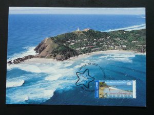 Byron Bay lighthouse maximum card Australia 84984