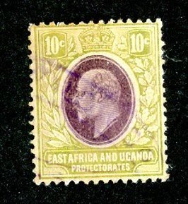 1907 Sc #34 used  cv.$10 ( 9023 BCXX5 )