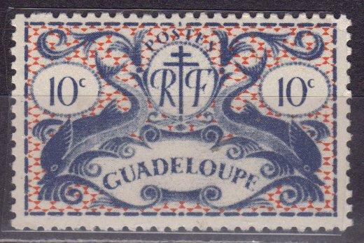 Guadeloupe 168 MNH FVF cv .30