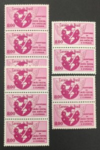 Brazil 1962 #946, Wholesale lot of 10, MNH, CV $2.50