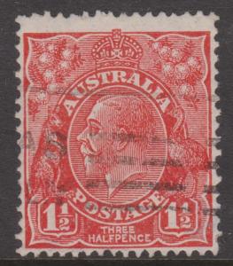 Australia 1927 KGV Sc#68 Used