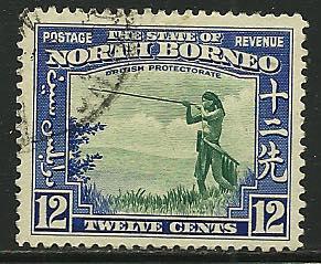 North Borneo # 200, Used