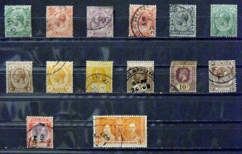 2827   Straits Settlements   Used, VF  #  149 // 246            C.V. $ 9.70