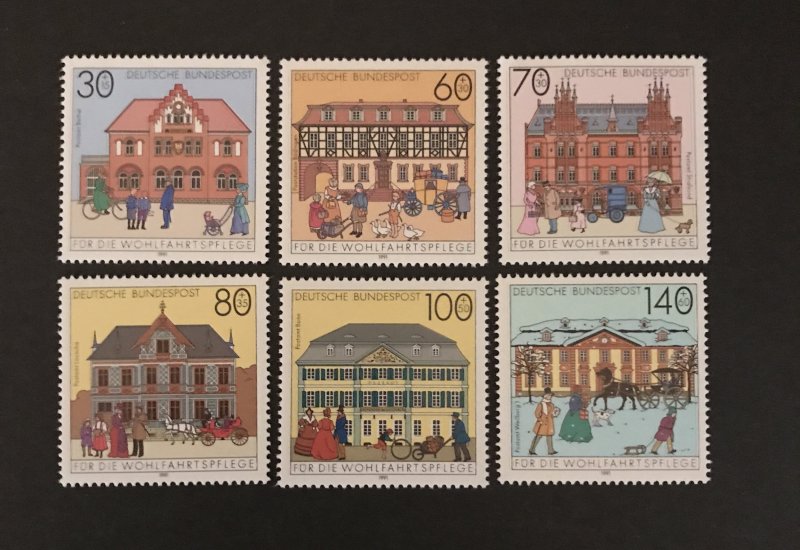 Germany  1991 #B714-19 MNH, SCV $8.00