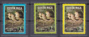 Costa Rica, Fauna, Birds, International Year of the Child MNH / 1979