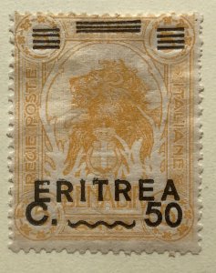 AlexStamps ERITREA #63 FVF Mint 