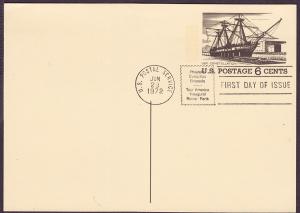 UX61 U.S.F. Constellation uncacheted FDC