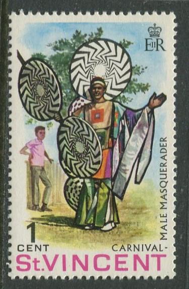 St Vincent - Scott 264 - Carnival Celebrations -1969 - MNH - Single 1c Stamp