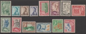 Fiji 147-162 VF/XF MLH-MNH QEII #147 MNH