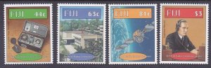 Fiji 753-56 MNH 1996 Radio Broadcasting Centennial Set of 4