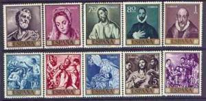 Spain 1961 Stamp Day & El Greco Commemoration set of ...