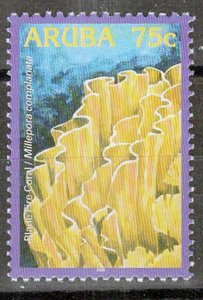 ZAYIX Aruba 273 MNH Blade Fire Coral Marine Life Nature 072622S16