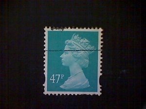 Great Britain, Scott #MH270B, used(o), 2004, Machin: Queen Elizabeth II, 47p