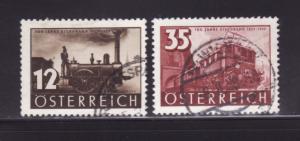 Austria 385, 387 U Trains, Locomotives (B)