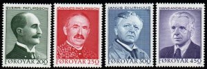 Faroe Islands # 108 - 111 MNH