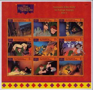 VINCENT GRENADINES SHEET DISNEY