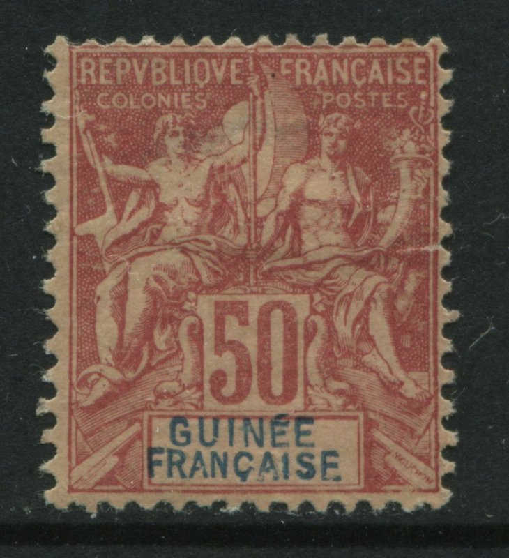 French Guinea 1892 50 centimes mint o.g.