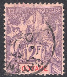 FRENCH GUIANA SCOTT 50