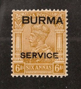 Burma      o8        MH OG