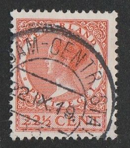 NETHERLANDS #186 USED