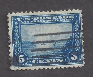 USA Scott # 399  used   CV = $  10.00   Lot 170117