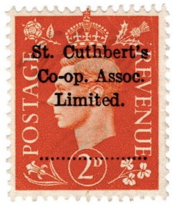(I.B) George VI Commercial Overprint : St Cuthbert's Co-op Association Ltd