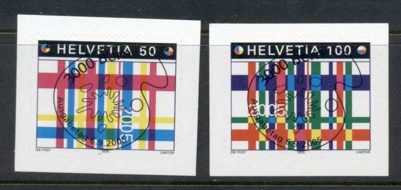 Switzerland 2005 Additive Colour Combinations CTO
