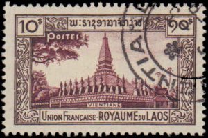 Laos #11-17, Incomplete Set, 1951-1952, Used