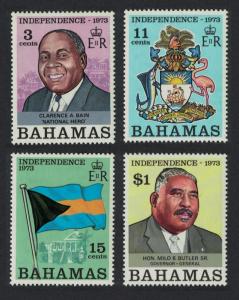 Bahamas Independence 4v SG#412-415
