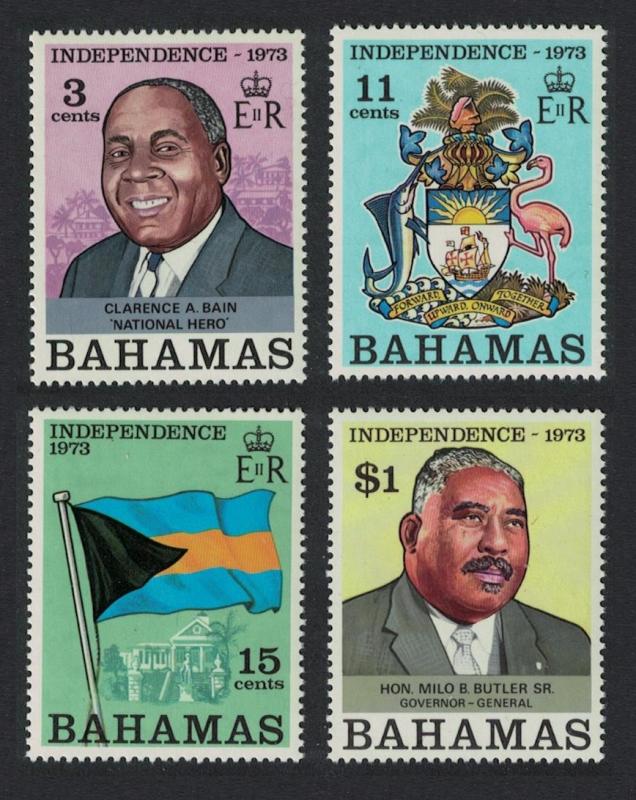 Bahamas Independence 4v SG#412-415