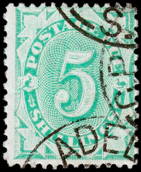 Australia Scott J20, perf. 12x11 (1902-04) Used F-VF, CV $475.00 M