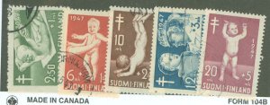 Finland #B82-B86  Single (Complete Set)