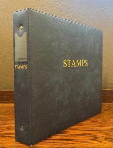 World Wide Stamp Collection Album Hundreds of Stamps Mint & Used ZAYIX