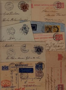 Netherlands Indie 8 covers/cards pre-1940. mixed condition (13)