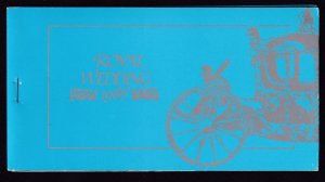 British Virgin Islands 537-540 Royal Wedding Imperf Booklet MNH VF