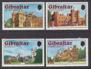 Gibraltar 365-368 MNH VF